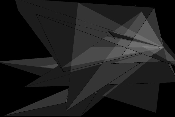 Screenshot of software.